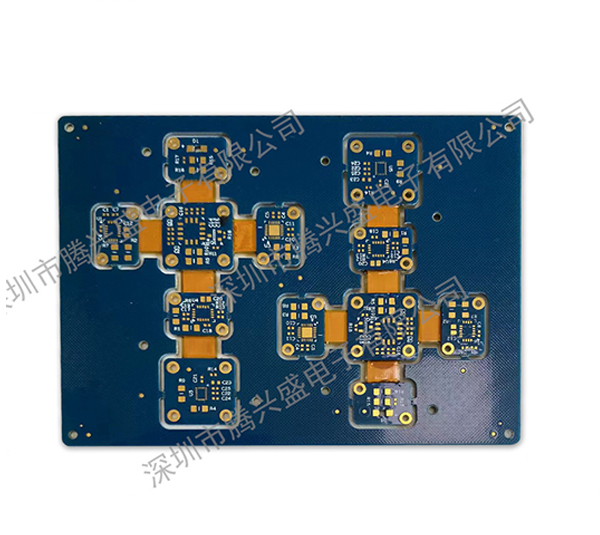 Four-layer rigid-flex board