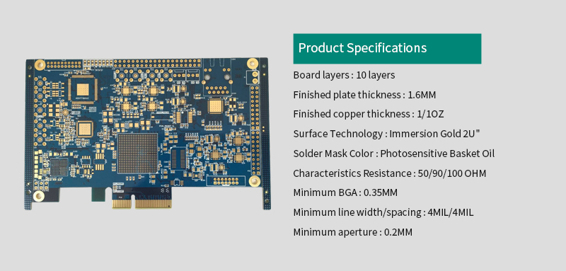 Industrial equipment network card circuit board